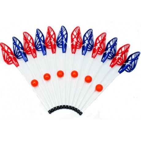 STX Official POP Lacrosse Set Red & Blue