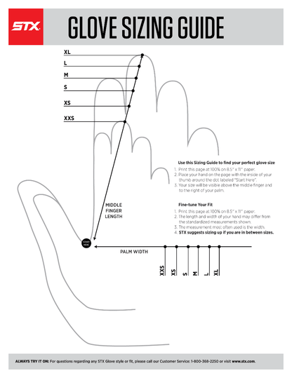 STX Stallion 75 Gloves