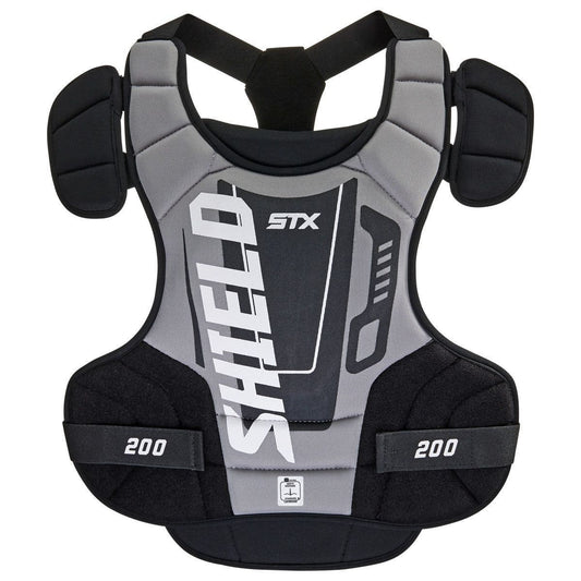 The STX Shield 200 lacrosse goalie chest protector